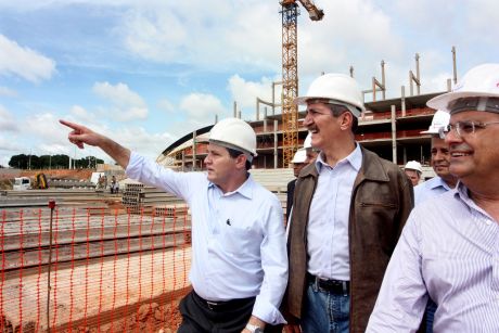 Ministro do Esporte visitará canteiro de obras da Arena Pantanal na próxima segunda-feira