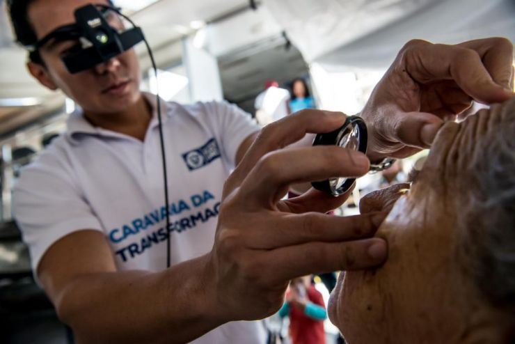 Balanço parcial da Caravana registra mais de 4 mil consultas e mil cirurgias de catarata