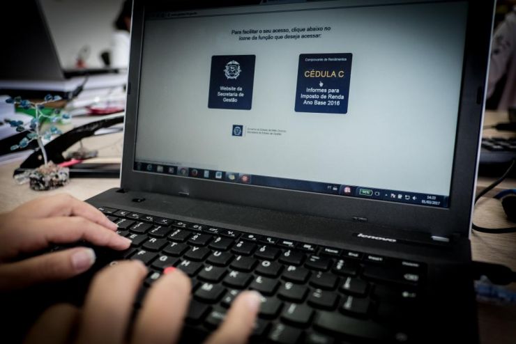 Comprovante de rendimentos está disponível para servidores