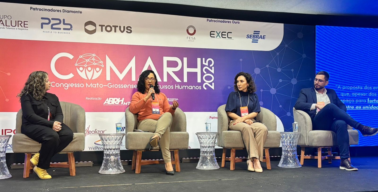 Seplag participa de Congresso de Recursos Humanos de MT para debater políticas públicas