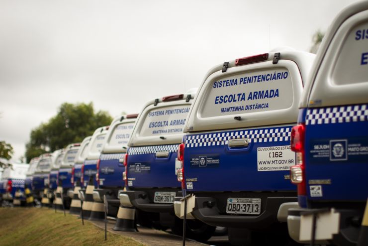 Sistema Penitenciário do Estado recebe 15 novos veículos